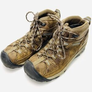 Keen Shoes Boots Womens 7 Brown Nubuck Targhee Ankle Boots Hiking Active Outdoor